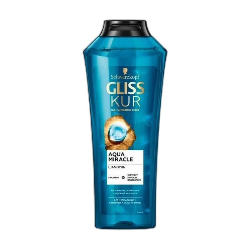 ШАМПУНЬ GLISS AQUA MIRACLE 400МЛ