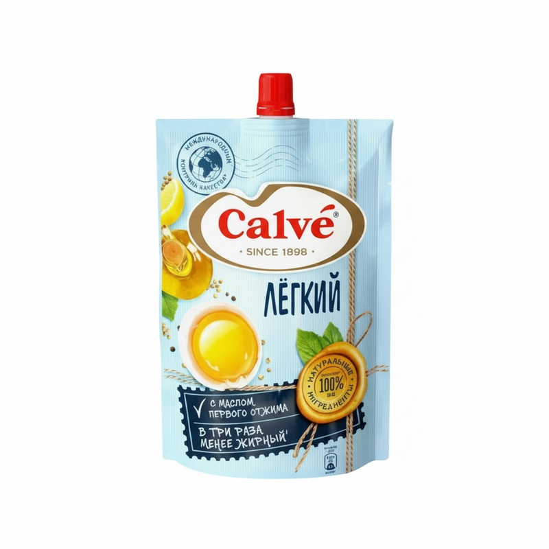 СОУС МАЙОНЕЗНЫЙ CALVE ЛЕГКИЙ 800Г Д/П