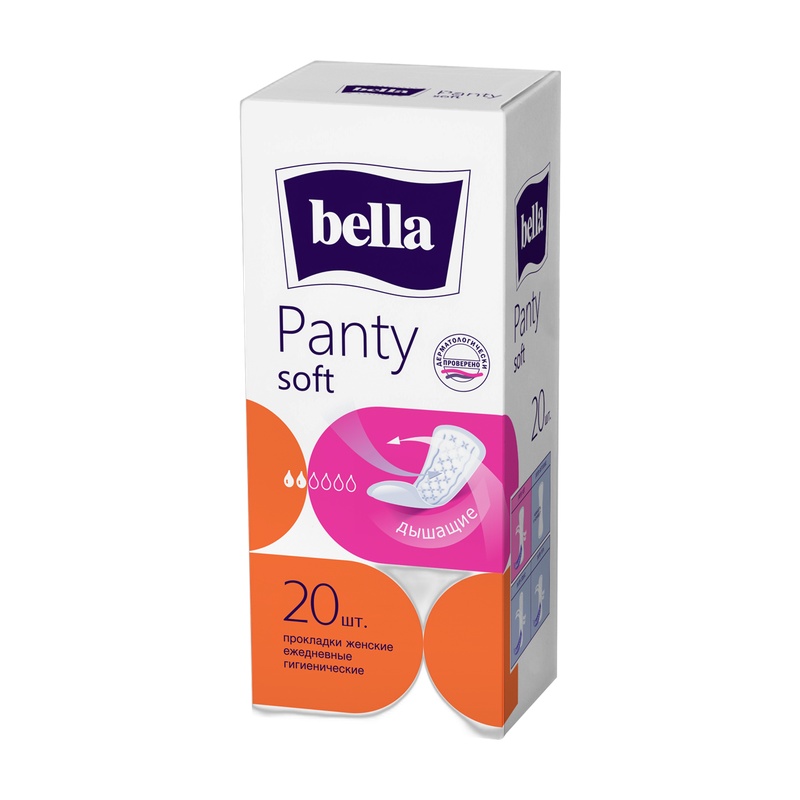 ПРОКЛАДКИ ЕЖЕДНЕВНЫЕ BELLA PANTY SOFT КЛАССИЧЕСКИЕ 20ШТ