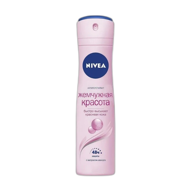 АНТИПЕРСПИРАНТ-СПРЕЙ NIVEA ЖЕМЧУЖНАЯ КРАСОТА 150МЛ