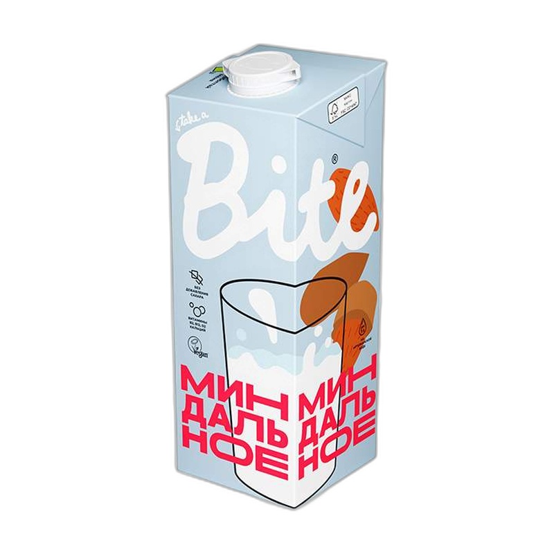 НАПИТОК МИНДАЛЬНЫЙ BITE 1Л Т/П
