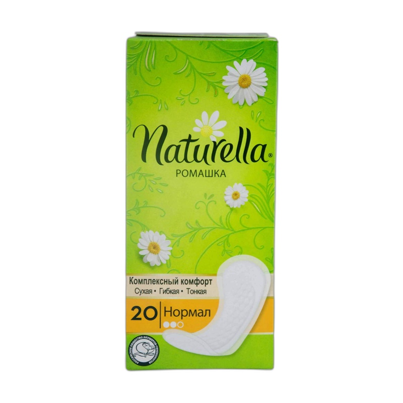 ПРОКЛАДКИ ЕЖЕДНЕВНЫЕ NATURELLA CAMOMILE NORMAL 20ШТ