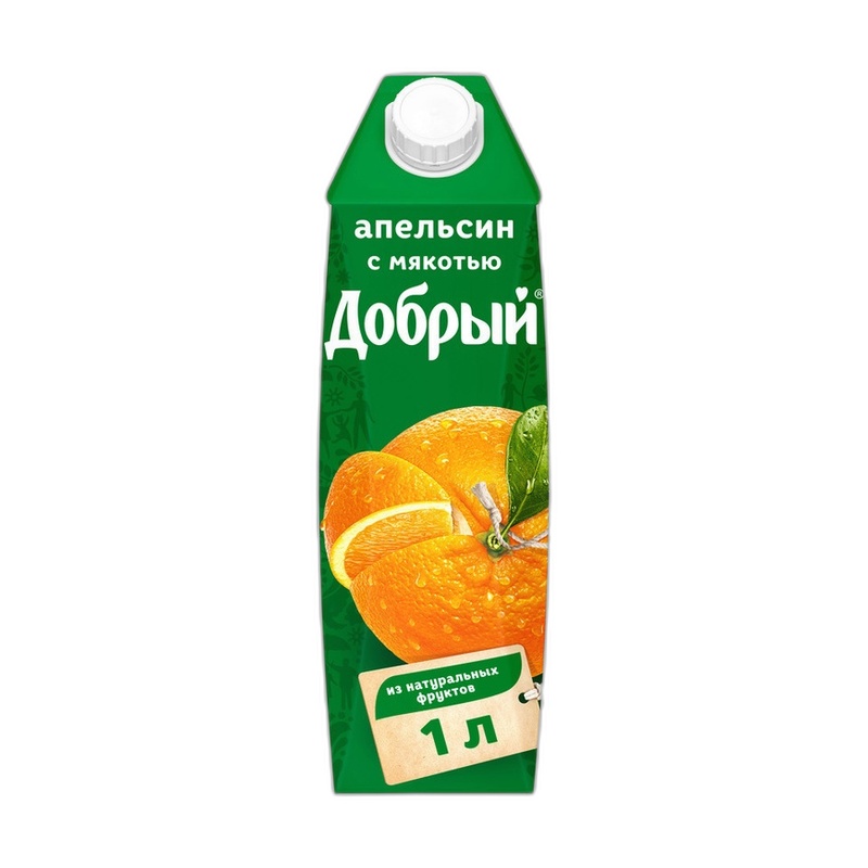 НЕКТАР ДОБРЫЙ АПЕЛЬСИН 1Л Т/П