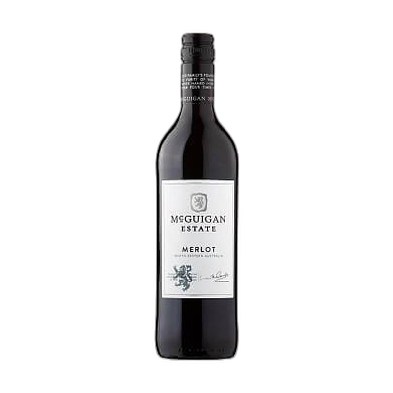 ВИНО MCGUIGAN ESTATE MERLOT КРАСНОЕ СУХОЕ 13% 0,75Л АВСТРАЛИЯ