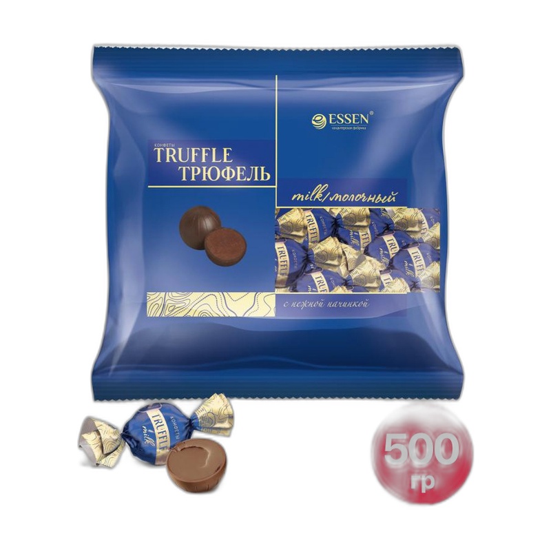 КОНФЕТЫ ESSEN TRUFFLE MILK 500Г