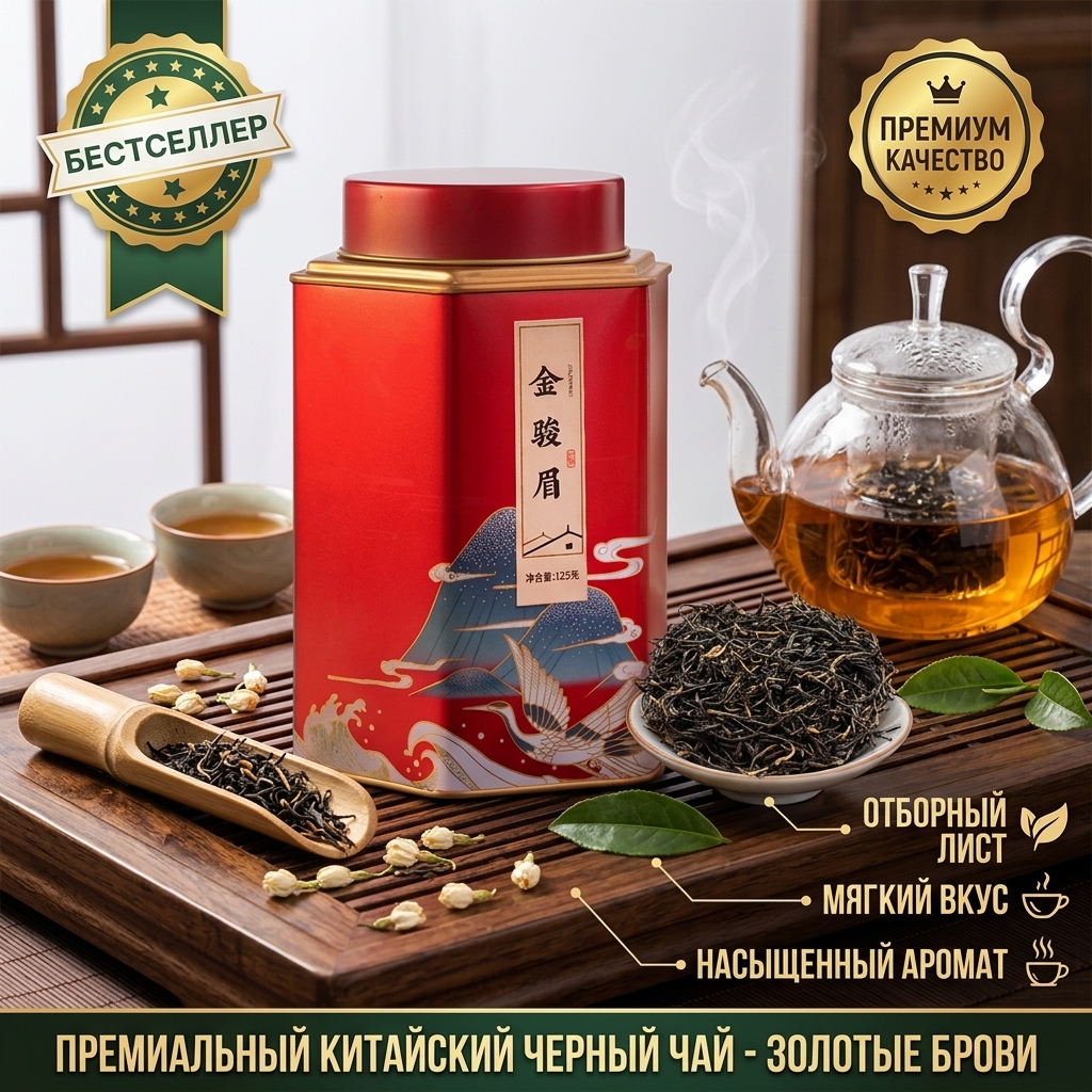 ЧАЙ JIN JUN MEI 100Г