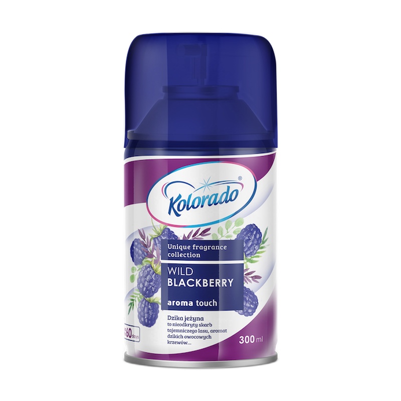 ОСВЕЖИТЕЛЬ ВОЗДУХА KOLORADO AROMA TOUCH WILD BLACKBERRY 300МЛ