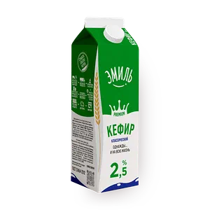 КЕФИР ЭМИЛЬ 2.5% 900Г П/П