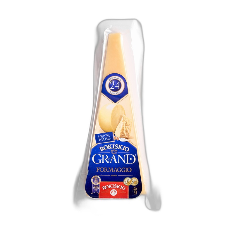 СЫР ROKISKIO GRAND ТВЕРДЫЙ 24 37% 180Г В/У