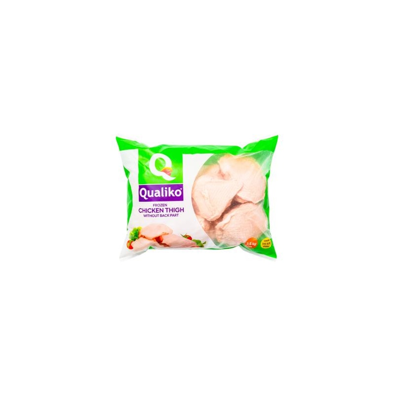 МЯСО ПТИЦЫ QUALIKO БЕДРО ЗАМ 2,5КГ П/П