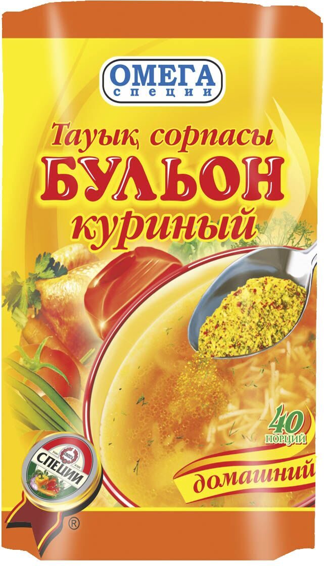 БУЛЬОН ОМЕГА КУРИНЫЙ 100Г Д/П