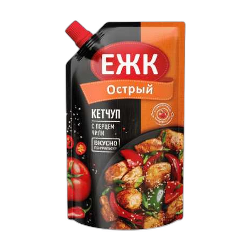 КЕТЧУП ЕЖК ОСТРЫЙ 350Г Д/П