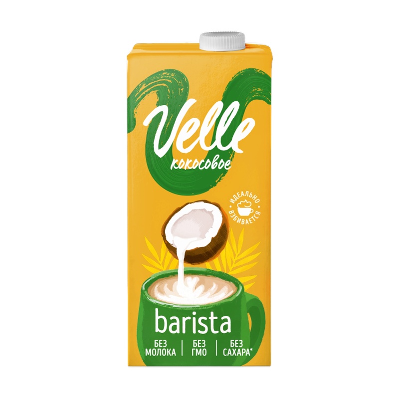 НАПИТОК РИСОВЫЙ VELLE BARISTA КОКОС 1Л Т/П