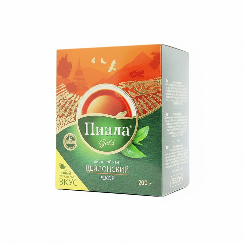 ЧАЙ ЧЕРНЫЙ PIALA GOLD ЦЕЙЛОН ЛИСТОВОЙ 200Г