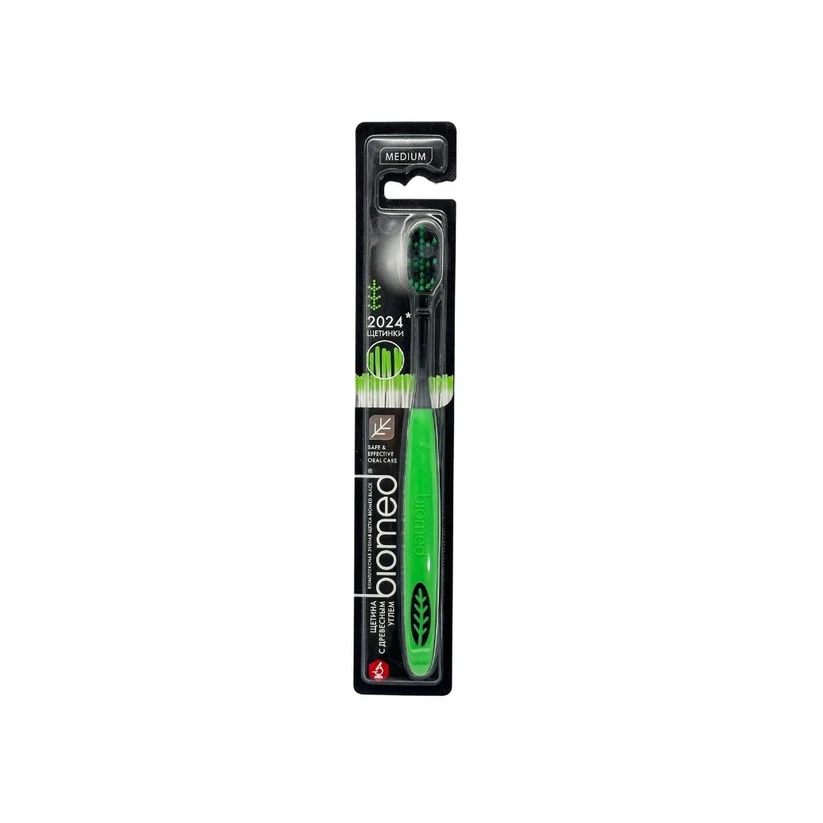 ЩЕТКА ЗУБНАЯ BIOMED BLACK