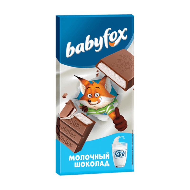 ШОКОЛАД BABYFOX 90Г