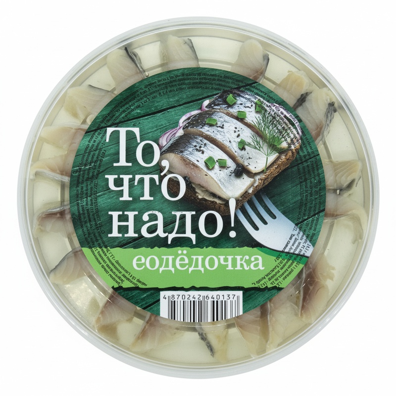 ПРЕСЕРВА ТО,ЧТО НАДО СЕЛЕДОЧКА НОРВЕЖСКАЯ В МАСЛЕ 150Г ПЛ/Б