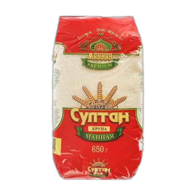 МАННАЯ КРУПА СУЛТАН 650Г