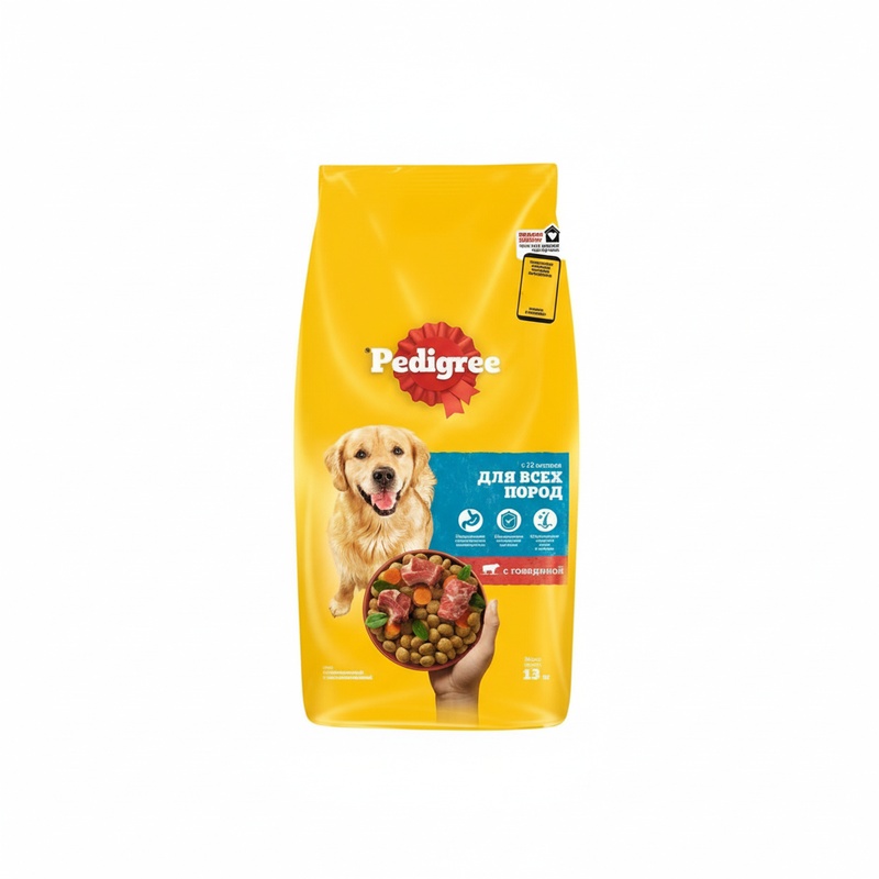 КОРМ ДЛЯ СОБАК PEDIGREE ГОВЯДИНА 13КГ