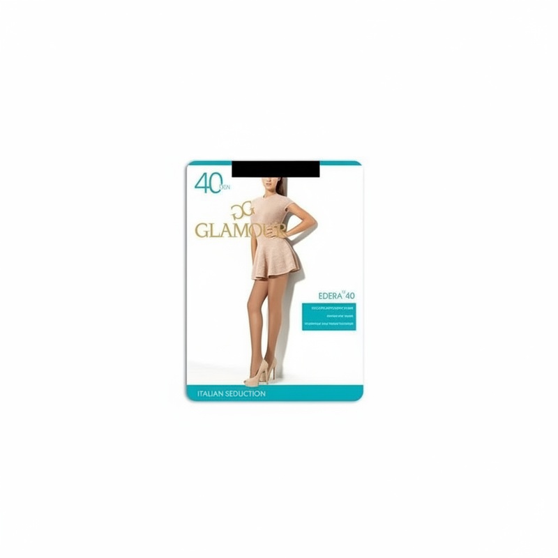 КОЛГОТКИ ЖЕНСКИЕ GLAMOUR EDERA 40 NERO 5