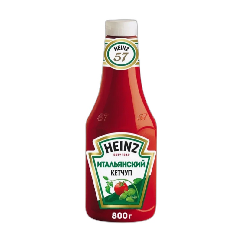 КЕТЧУП HEINZ ИТАЛЬЯНСКИЙ 800Г ПЭТ