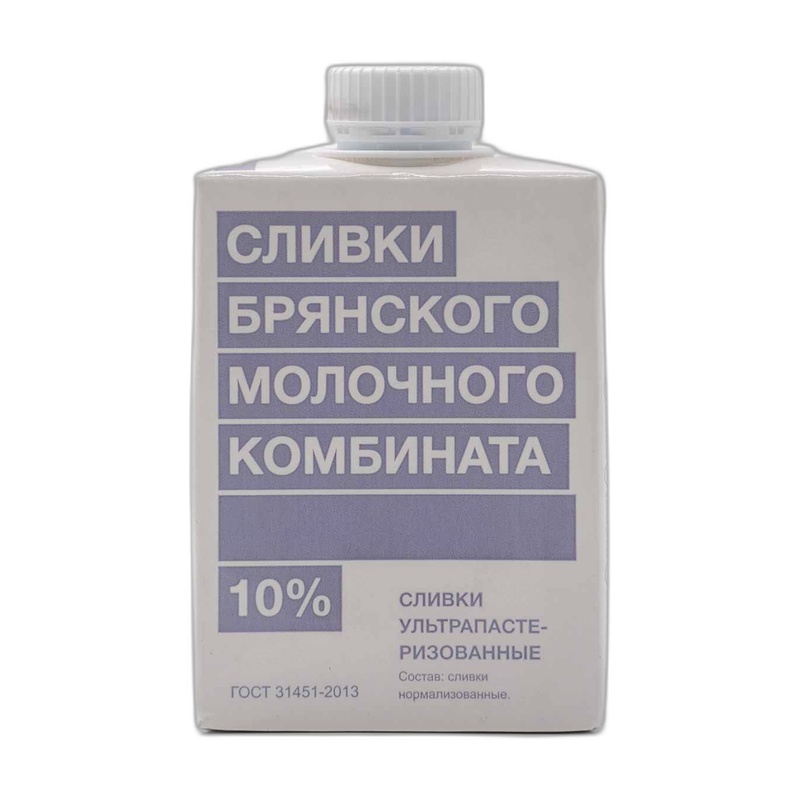 СЛИВКИ БМК У/П 10% 500МЛ Т/П