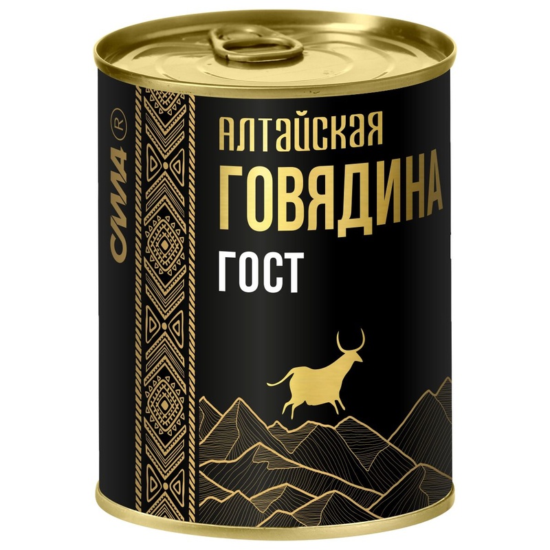 ТУШЁНКА АЛТАЙСКАЯ СИЛА ГОВЯЖЬЯ ГОСТ В/С 338Г