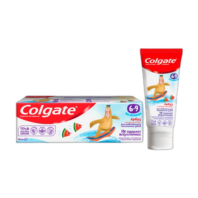 ПАСТА ЗУБНАЯ ДЛЯ ДЕТЕЙ COLGATE АРБУЗ 60МЛ