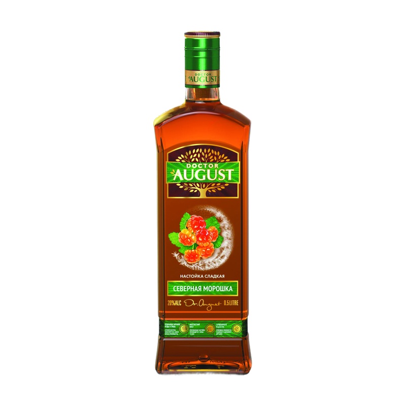 НАСТОЙКА DOCTOR AUGUST СЕВЕРНАЯ МОРОШКА 20% 0.5Л