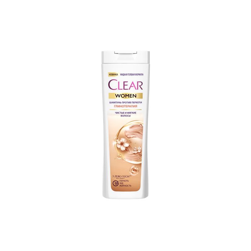 ШАМПУНЬ CLEAR WOMAN ГЛИНОТЕРАПИЯ 180МЛ