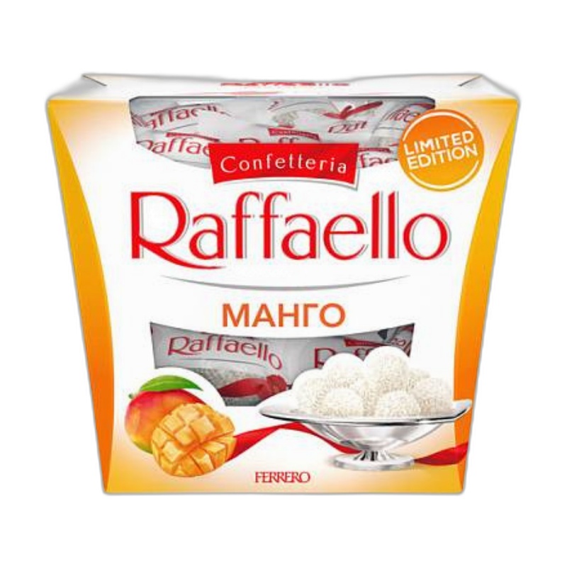 КОНФЕТЫ RAFFAELLO МАНГО 130 Г
