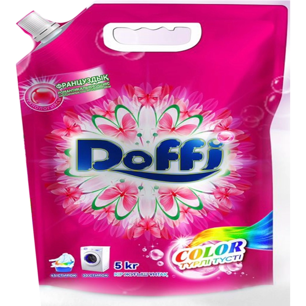 ПОРОШОК ДЛЯ СТИРКИ DOFFI ДЛЯ ЦВЕТНОГО БЕЛЬЯ 5КГ
