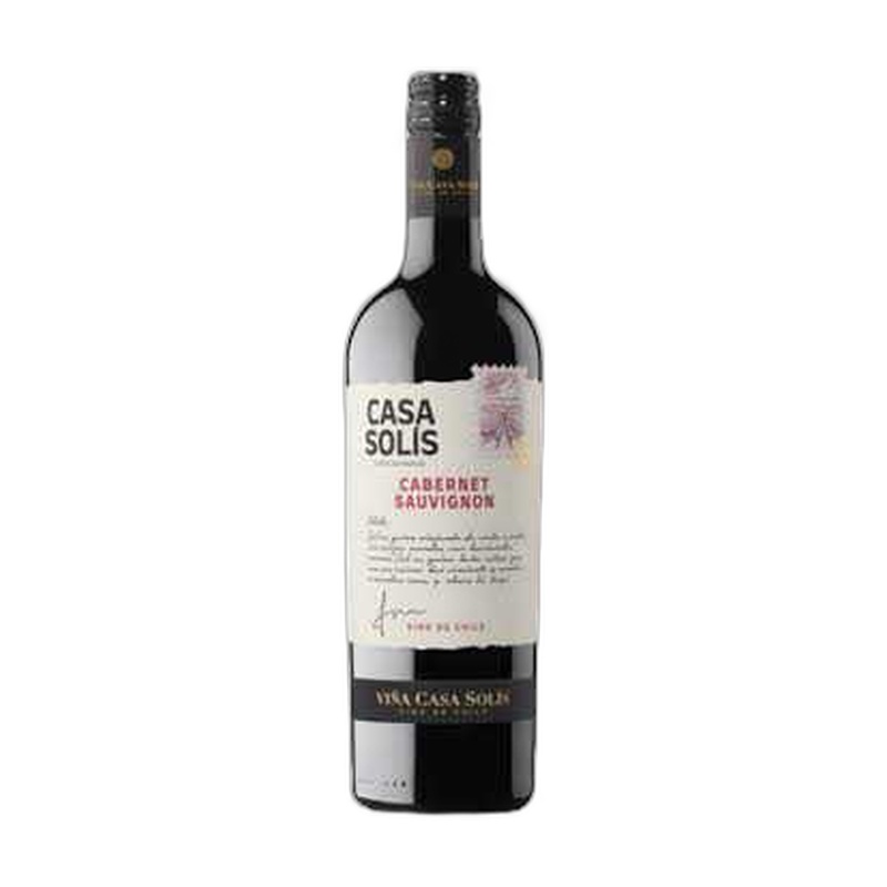 ВИНО CASA SOLIS CABERNET SAUVIGNON КРАСНОЕ СУХОЕ 12,5% 0,75Л ИСПАНИЯ