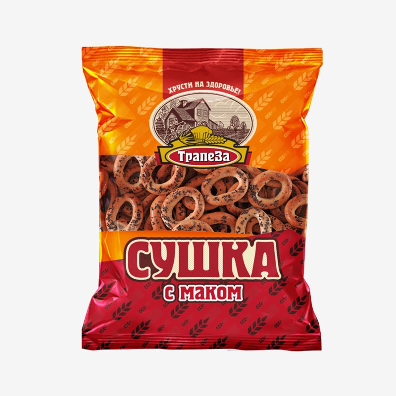 СУШКИ ТРАПЕЗА С МАКОМ 350Г