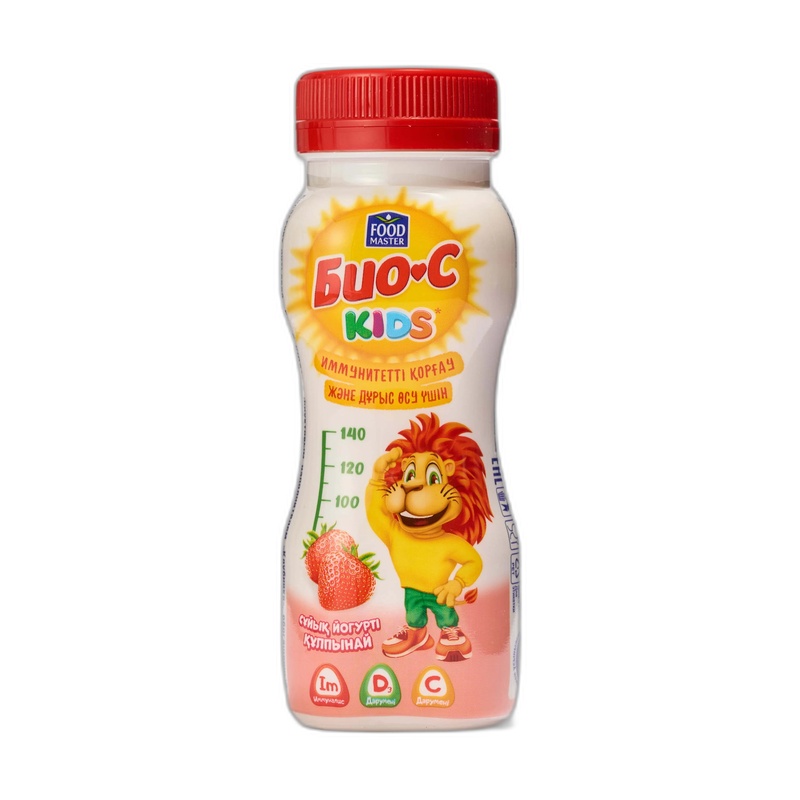 ТВОРОЖОК БИО C KIDS КЛУБНИКА 4% 4Х60Г