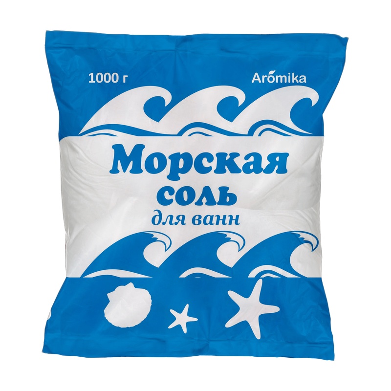 СОЛЬ ДЛЯ ВАННЫ АРОМИКА МОРСКИЕ МИНЕРАЛЫ 1000Г
