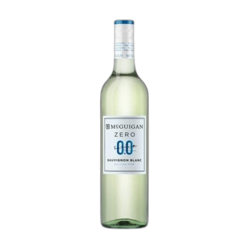 ВИНО БЕЗАЛКО MCGUIGAN ZERO SAUVIGNON BLANC 0,05% БЕЛ П/СЛ 0,75Л АВСТРАЛИЯ