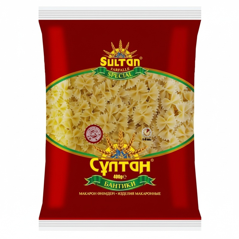 МАКАРОНЫ СУЛТАН БАНТИКИ 400Г