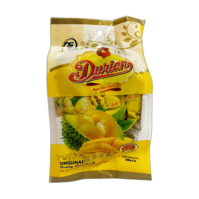 КОНФЕТЫ СО ВКУСОМ ДУРИАНА 120Г