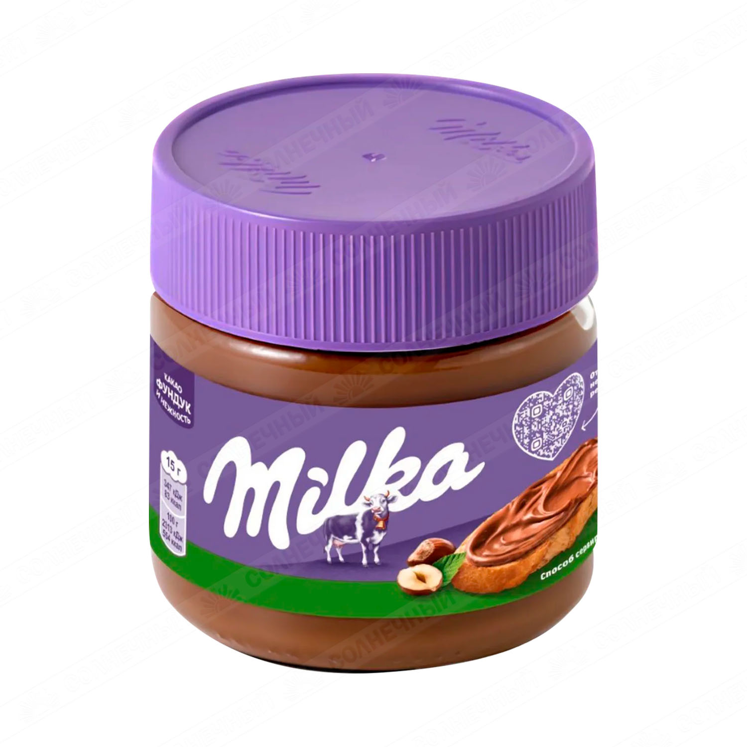 ПАСТА ОРЕХОВАЯ MILKA С КАКАО 180Г