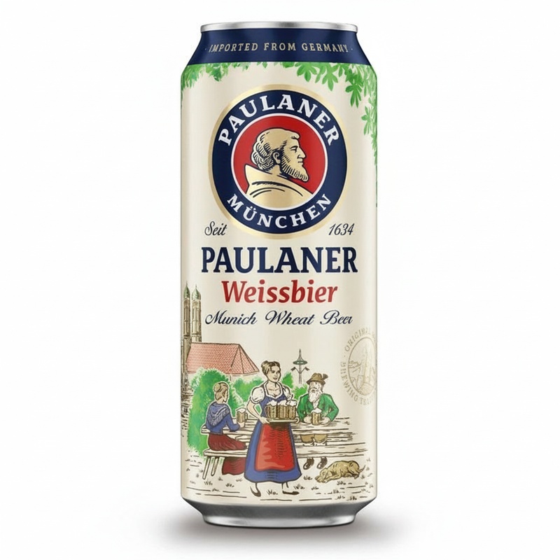 ПИВО PAULANER WEISSBIER Н/ФИЛЬТР 5,5% 0,5Л Ж/Б