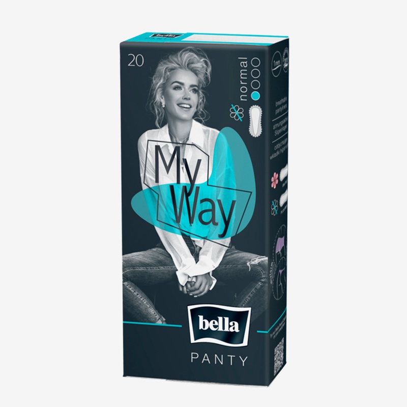 ПРОКЛАДКИ ЕЖЕДНЕВНЫЕ BELLA PANTY MY WAY SENSITIVE 20ШТ