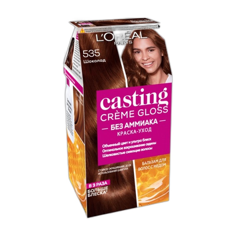КРАСКА ДЛЯ ВОЛОС CASTING CREME GLOSS 535 ШОКОЛАД