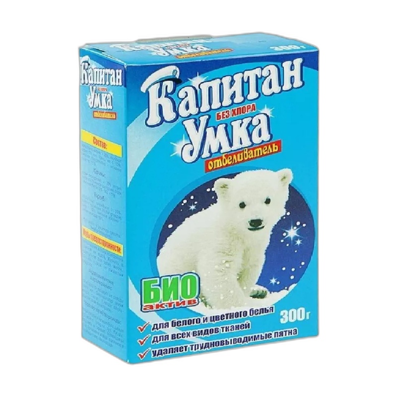 ОТБЕЛИВАТЕЛЬ КАПИТАН УМКА ДЕТСКИЙ 300Г