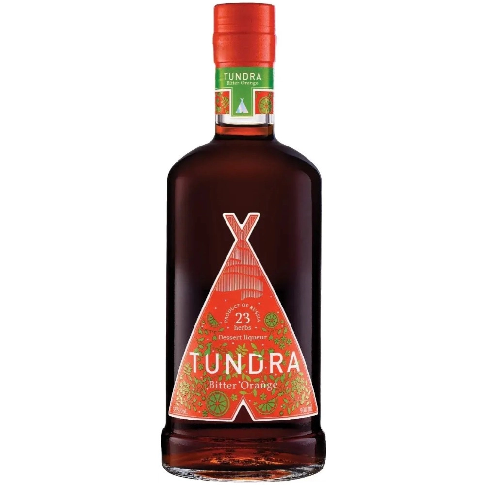 ЛИКЕР TUNDRA BITTER ORANGE 35% 0,5Л