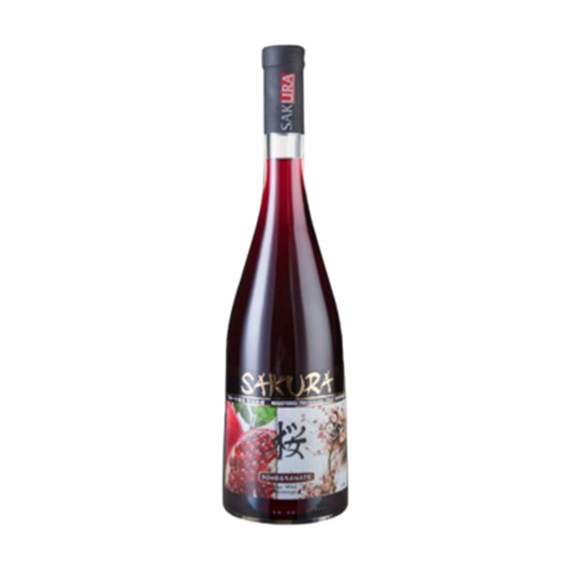 ВИНО SAKURA ГРАНАТ КРАСНОЕ 10% 0,75Л ГРУЗИЯ