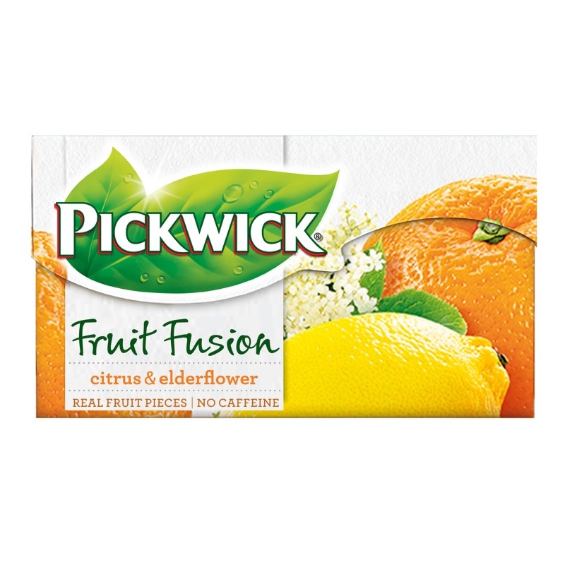 ЧАЙ ФРУКТОВО-ТРАВЯНОЙ PICKWICK ЦИТРУС БУЗИНА 20 ПАКЕТИКОВ