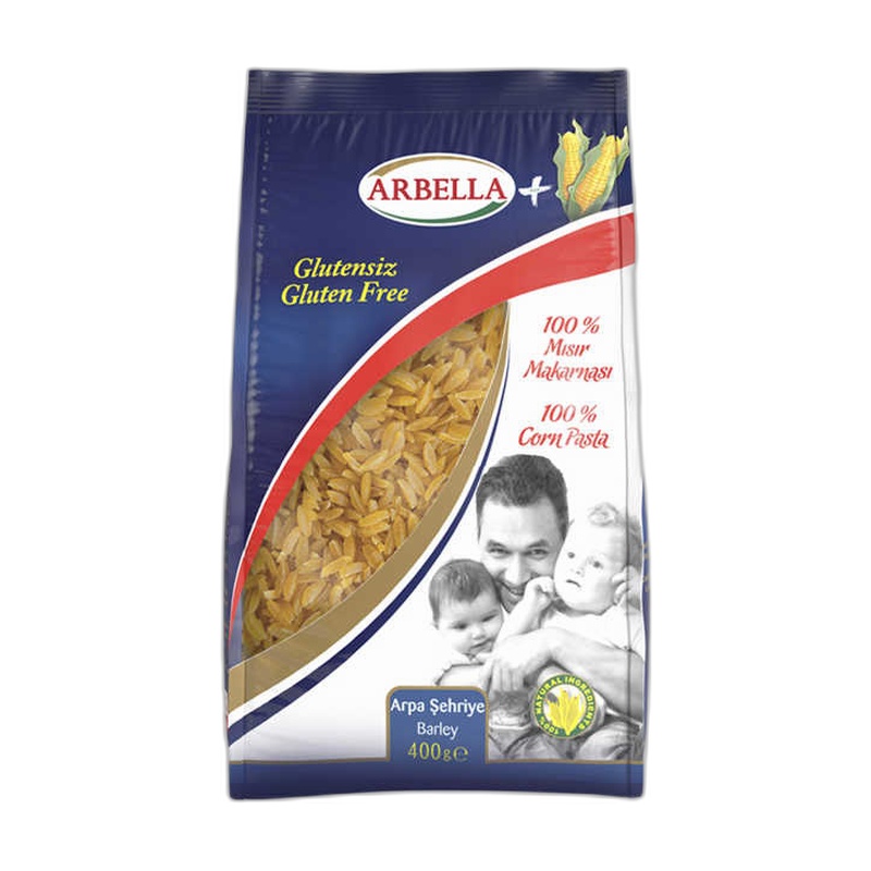МАКАРОНЫ ARBELLA БЕЗ ГЛЮТЕНА BARLEY 400Г