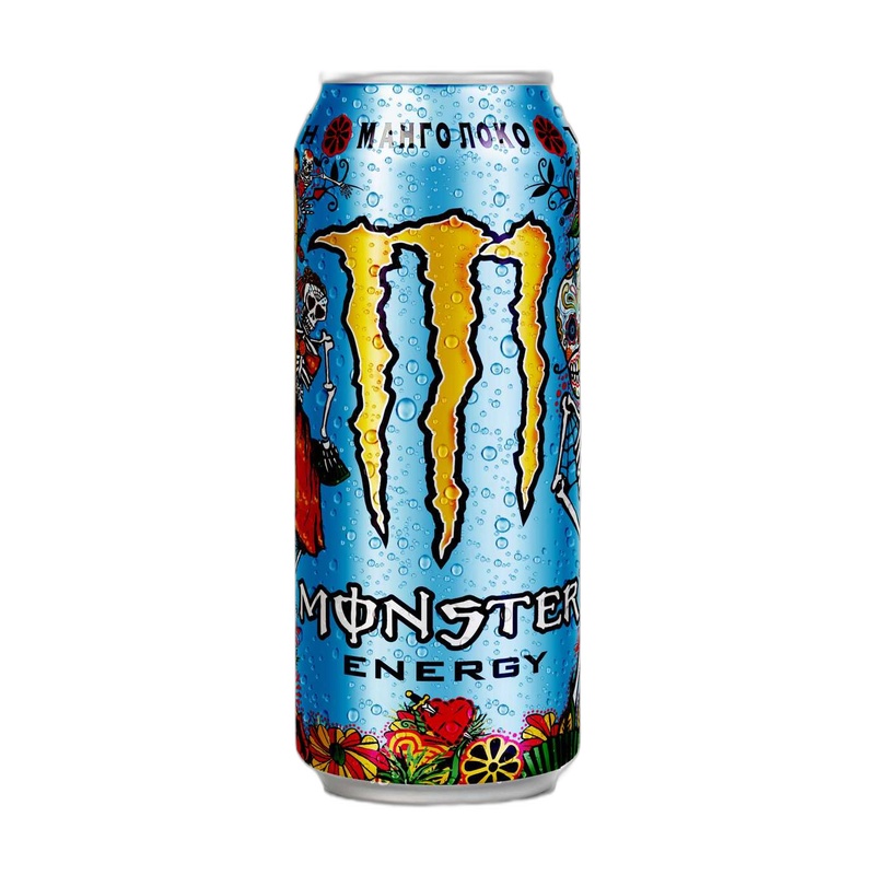 НАПИТОК ЭНЕРГЕТИЧЕСКИЙ MONSTER MANGO LOCO 0,5Л Ж/Б