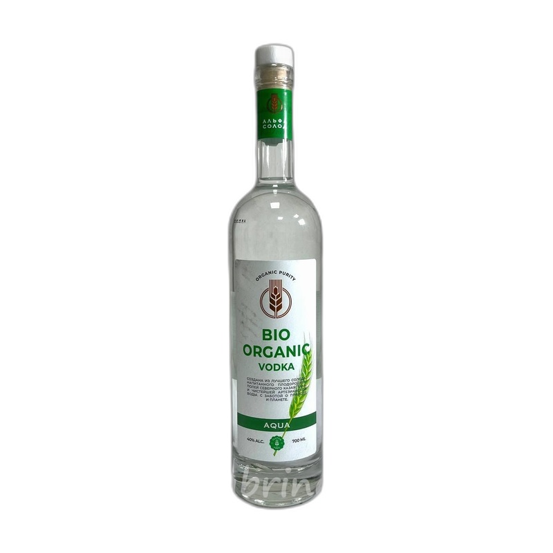 ВОДКА BIO ORGANIK AQUA 40% 0,7Л